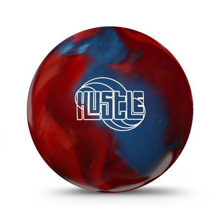 Roto Grip Hustle B/R/Y Bowling Ball Burgundy Red Yale Blue